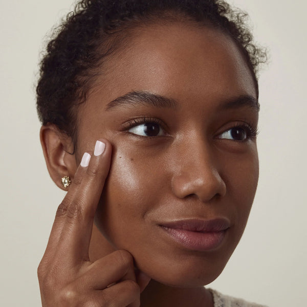 Model wearing Kjaer Weis The Beautiful Primer